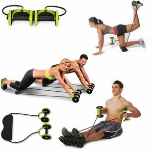 Core Double AB Roller Wheel Fitness