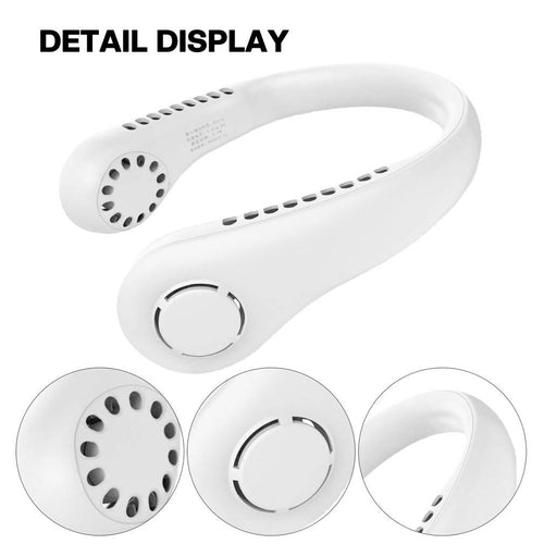 Portable Hanging Neck Fan Rechargeable