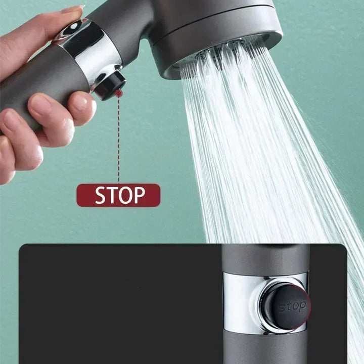 High Pressure 3 Modes Shower Head