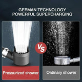 High Pressure 3 Modes Shower Head